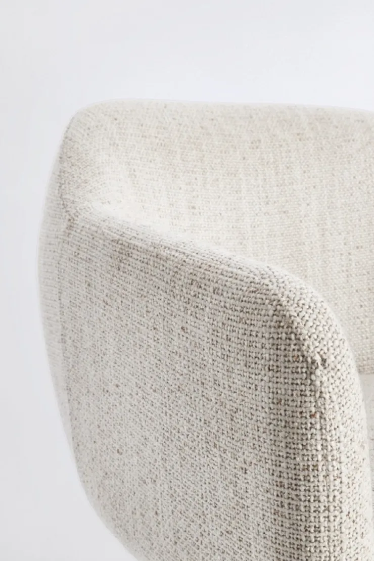 Poltrone E Chaise Longue>Bizzotto POLTRONA GIREVOLE COLOR GHIACCIO - LOTTIE