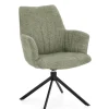 Sedie>Bizzotto POLTRONA GIREVOLE ALEXANDER OLIVE