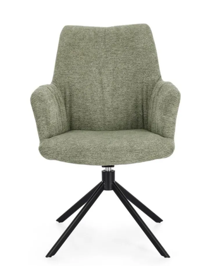 Sedie>Bizzotto POLTRONA GIREVOLE ALEXANDER OLIVE