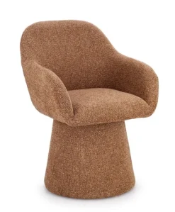 Poltrone E Chaise Longue>Bizzotto POLTRONA GIREVOLE ANTARA TERRACOTTA