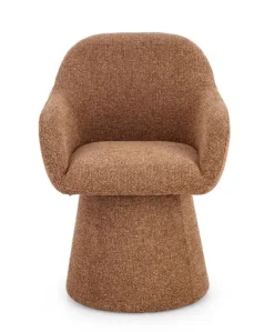 Poltrone E Chaise Longue>Bizzotto POLTRONA GIREVOLE ANTARA TERRACOTTA