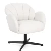 Poltrone E Chaise Longue>Bizzotto POLTRONA GIREVOLE CHLOE SNOW