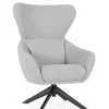Poltrone E Chaise Longue>Bizzotto POLTRONA GIREVOLE HAILEY GRIGIO