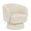 Poltrone E Chaise Longue>Bizzotto POLTRONA GIREVOLE JULIENNE SHELL