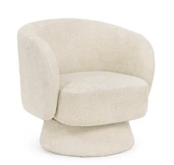 Poltrone E Chaise Longue>Bizzotto POLTRONA GIREVOLE JULIENNE SHELL