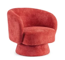 Poltrone E Chaise Longue>Bizzotto POLTRONA GIREVOLE JULIENNE CHERRY