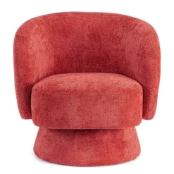 Poltrone E Chaise Longue>Bizzotto POLTRONA GIREVOLE JULIENNE CHERRY
