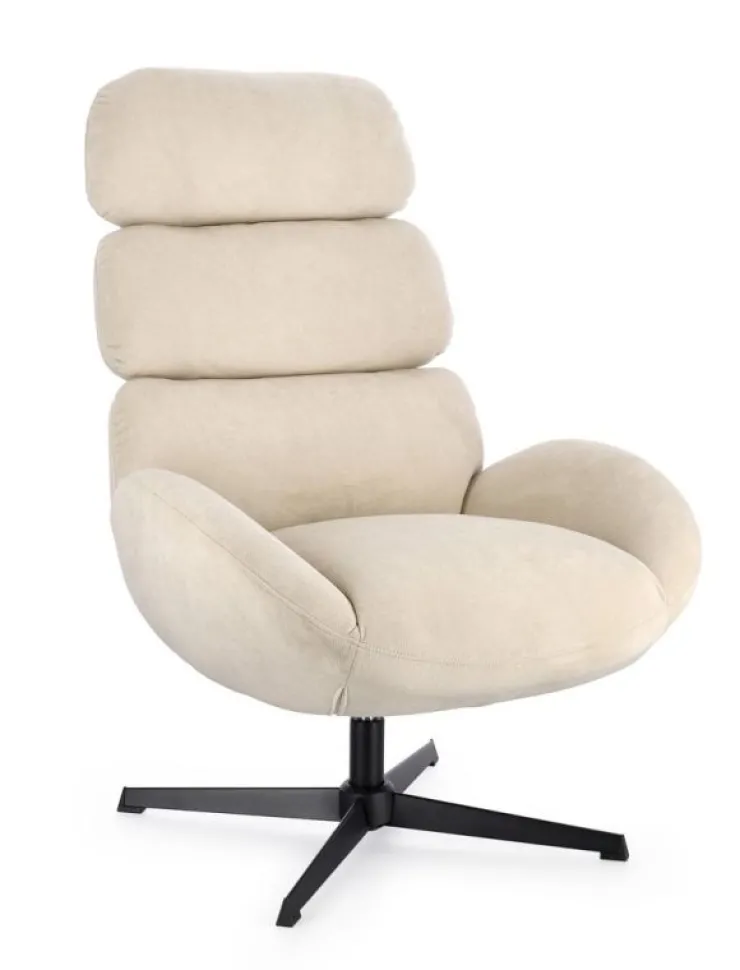Poltrone E Chaise Longue>Bizzotto POLTRONA GIREVOLE VIOLANTE PERLA