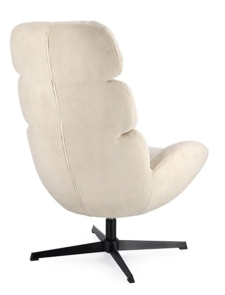 Poltrone E Chaise Longue>Bizzotto POLTRONA GIREVOLE VIOLANTE PERLA