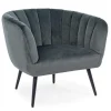 Poltrone E Chaise Longue>Bizzotto POLTRONA GRIGIA - AVRIL
