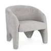 Poltrone E Chaise Longue>Bizzotto POLTRONA GRIGIO CHIARO - JUNKO