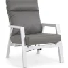 Poltrone>Bizzotto POLTRONA IN ALLUMINIO BIANCO JX11 - KLEDI