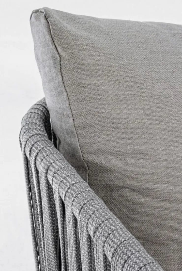 Poltrone>Bizzotto POLTRONA IN CORDA PER ESTERNO BIANCO WG20 - FLORENCIA
