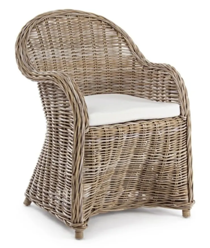 Sedie>Bizzotto POLTRONA IN FIBRE NATURALI - MARTIN NEW
