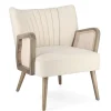 Poltrone E Chaise Longue>Bizzotto POLTRONA IN LEGNO NATURAL - VIRNA