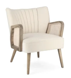 Poltrone E Chaise Longue>Bizzotto POLTRONA IN LEGNO NATURAL - VIRNA