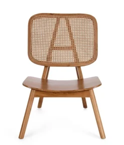 Poltrone E Chaise Longue>Bizzotto POLTRONA IN LEGNO NATURALE - YVES