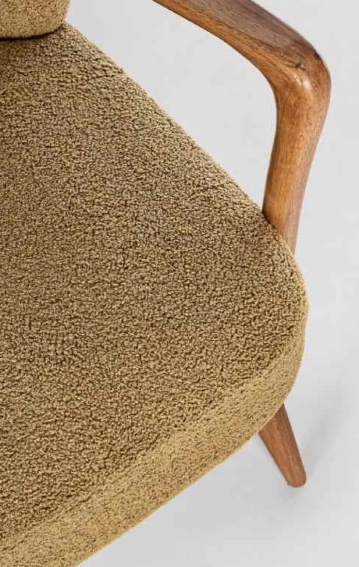 Poltrone E Chaise Longue>Bizzotto POLTRONA IN LEGNO PALM - MORITZ