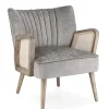 Poltrone E Chaise Longue>Bizzotto POLTRONA IN LEGNO SILVER - VIRNA