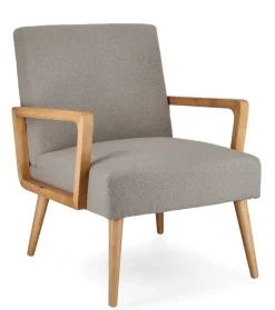 Poltrone E Chaise Longue>Bizzotto POLTRONA IN LEGNO THUNDERY - VERIANA