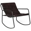 Poltrone E Chaise Longue>Bizzotto POLTRONA IN PELLE NERA - KARISMA