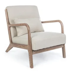 Poltrone E Chaise Longue>Bizzotto POLTRONA IN TESSUTO - ANCILLA