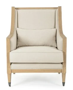 Poltrone E Chaise Longue>Bizzotto POLTRONA IN TESSUTO SFODERABILE - MARLIN
