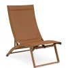Lettini, Sdraio E Chaise Longue>Bizzotto POLTRONA LOUNGE RECLINABILE PECAN - TAYLOR
