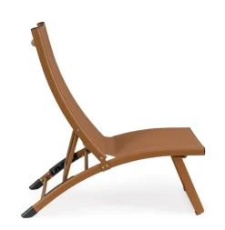 Lettini, Sdraio E Chaise Longue>Bizzotto POLTRONA LOUNGE RECLINABILE PECAN - TAYLOR