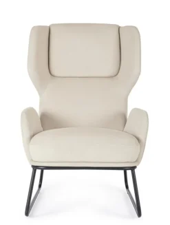 Poltrone E Chaise Longue>Bizzotto POLTRONA OPHELIA BEIGE