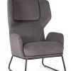 Poltrone E Chaise Longue>Bizzotto POLTRONA OPHELIA GRIGIO SCURO