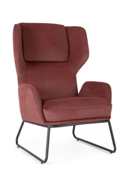 Poltrone E Chaise Longue>Bizzotto POLTRONA OPHELIA RUST