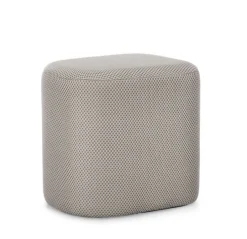 Pouf>Bizzotto POUF DARYA GRIGIO CHIARO