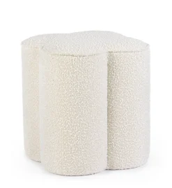 Pouf>Bizzotto POUF EFFETTO BOUCLE' NATURALE - COINTA