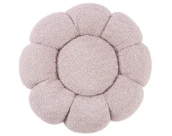 Pouf>Bizzotto POUF EFFETTO BOUCLE' ROSA ANTICO - FLOREL