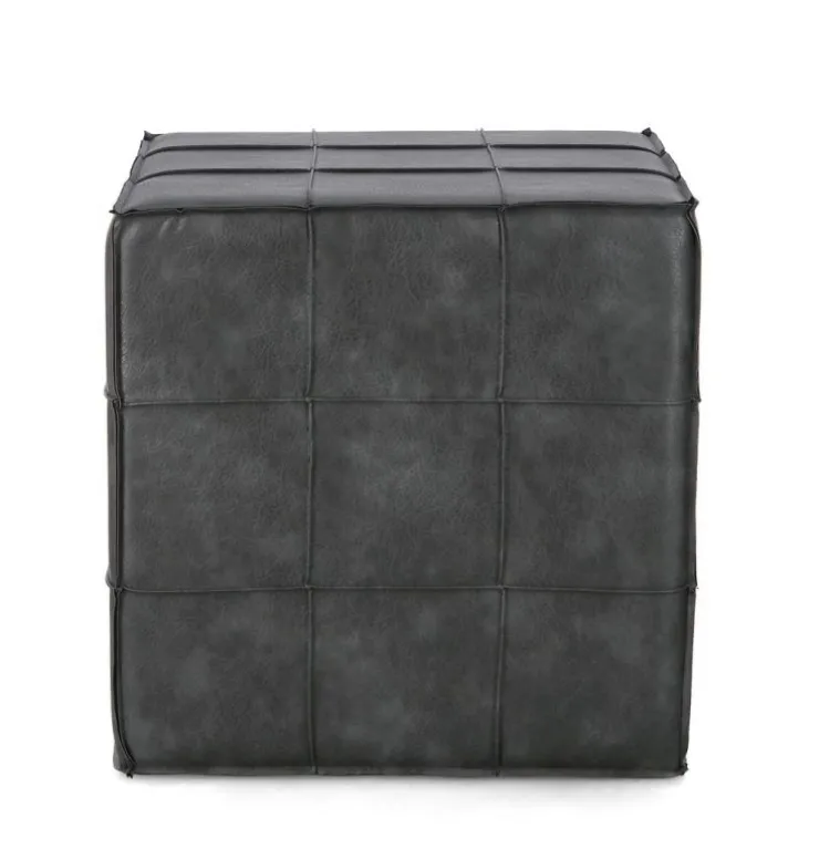 Pouf>Bizzotto POUF LARISA GRIGIO SCURO