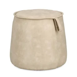 Pouf>Bizzotto POUF RUDINA AVORIO