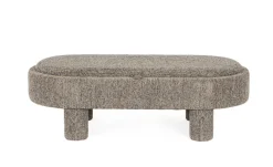 Pouf>Bizzotto POUF TANYA C-VASS OVALE GRIGIO