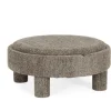 Pouf>Bizzotto POUF TANYA C-VASS TONDO GRIGIO