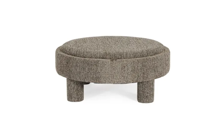 Pouf>Bizzotto POUF TANYA C-VASS TONDO GRIGIO