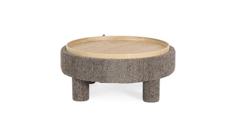 Pouf>Bizzotto POUF TANYA C-VASS TONDO GRIGIO