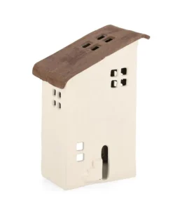 Vasi E Portacandele Natalizi>Bizzotto P.TEALIGHT 1P CLOVELY CASA AVORIO H20