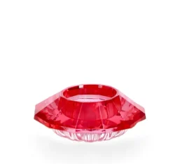 Vasi E Portacandele Natalizi>Bizzotto P.TEALIGHT 1P ELDRID VT ROSSO D9X3,3H