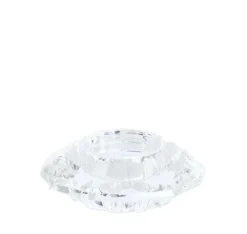 Vasi E Portacandele Natalizi>Bizzotto P.TEALIGHT 1P ELDRID VT TRASP D9X3,3H