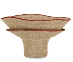 Ceste Decorative>Bizzotto P.VASO DECORATIVO LANH NATURAL RUSTY D59