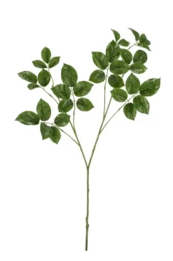Rami E Corone>Bizzotto RAMO FOGLIE ROSA VERDE H96CM