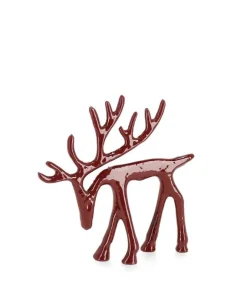 Oggettistica>Bizzotto RENNA CORNWALL STAND ROSSO H14,5