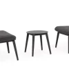 Salotti Completi>Bizzotto SALOTTO IN ALLUMINIO ANTRACITE WG21 - ISABELA