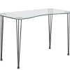 Scrivanie>Bizzotto SCRIVANIA 120X60 NERA - RONDO'
