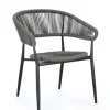 Sedie>Bizzotto SEDIA C-BR ALGAIDA ANTRACITE/GRIGIO